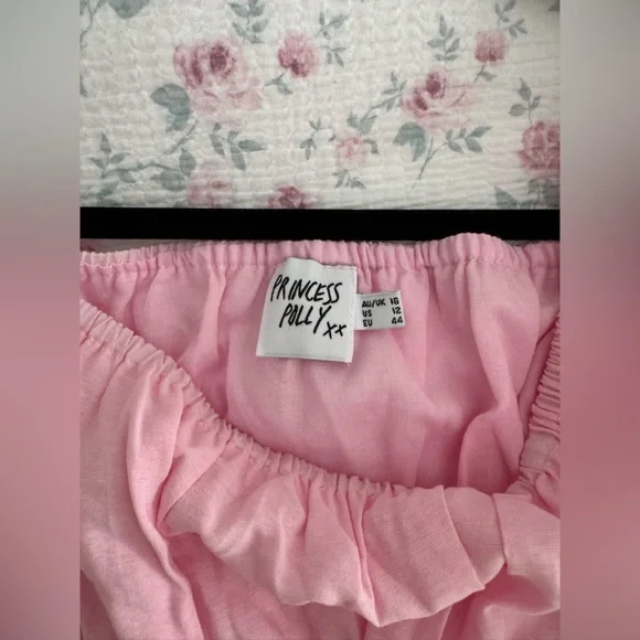 Princess Polly Light Pink Baby Doll Dress - Picture 3 of 8